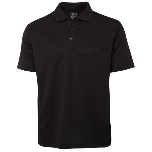 Podium Mens S/S Poly Polo Thumbnail