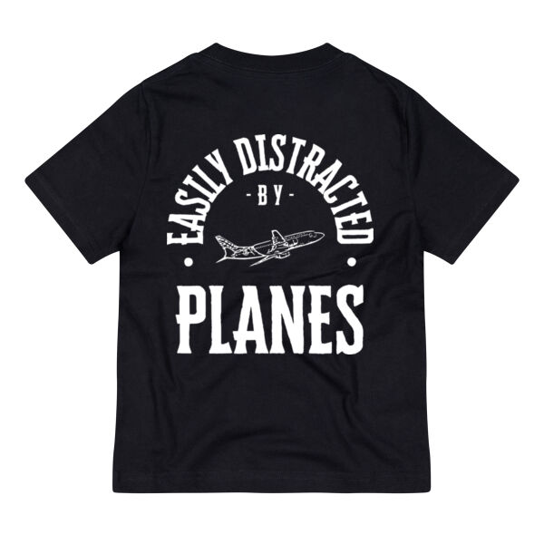 Kids Easily Distracted By Planes Tee Thumbnail
