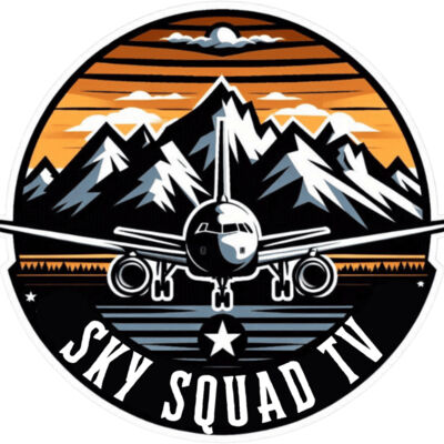 Sky Squad TV White Logo Transparent Thumbnail